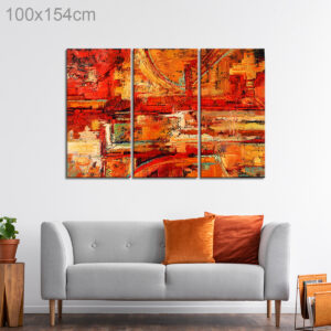 Warm Abstract Painting