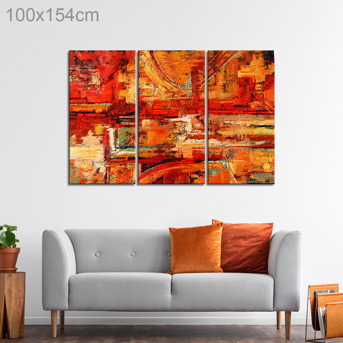 Warm Abstract Painting