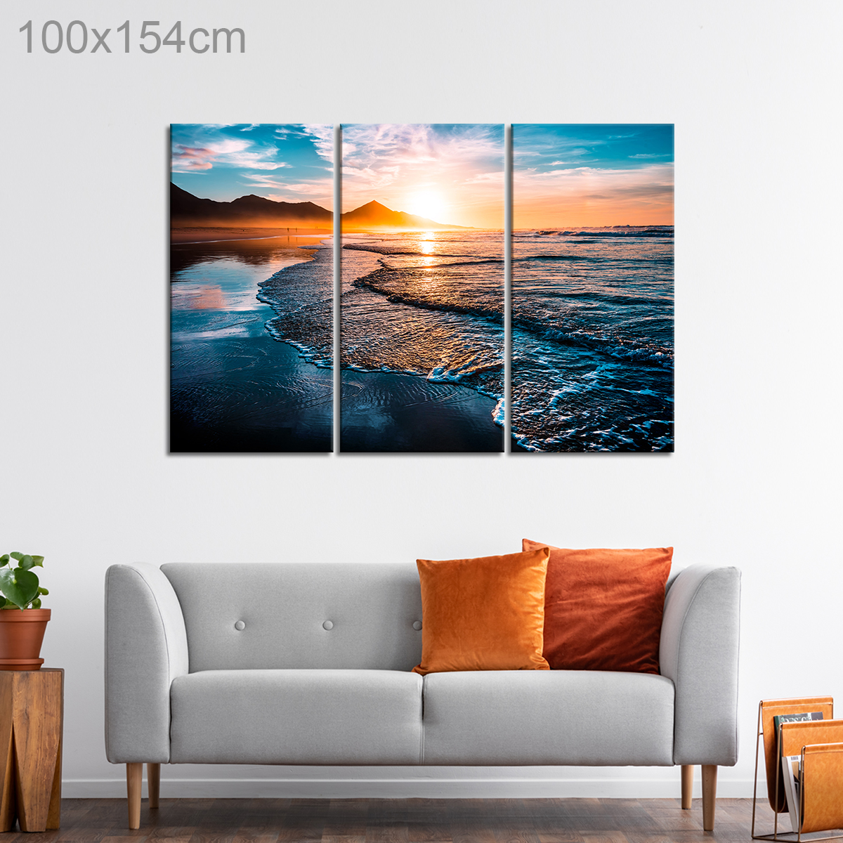 Sunset over Volcanic Hills