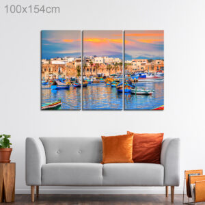 Harbor of Marsaxlokk, Malta