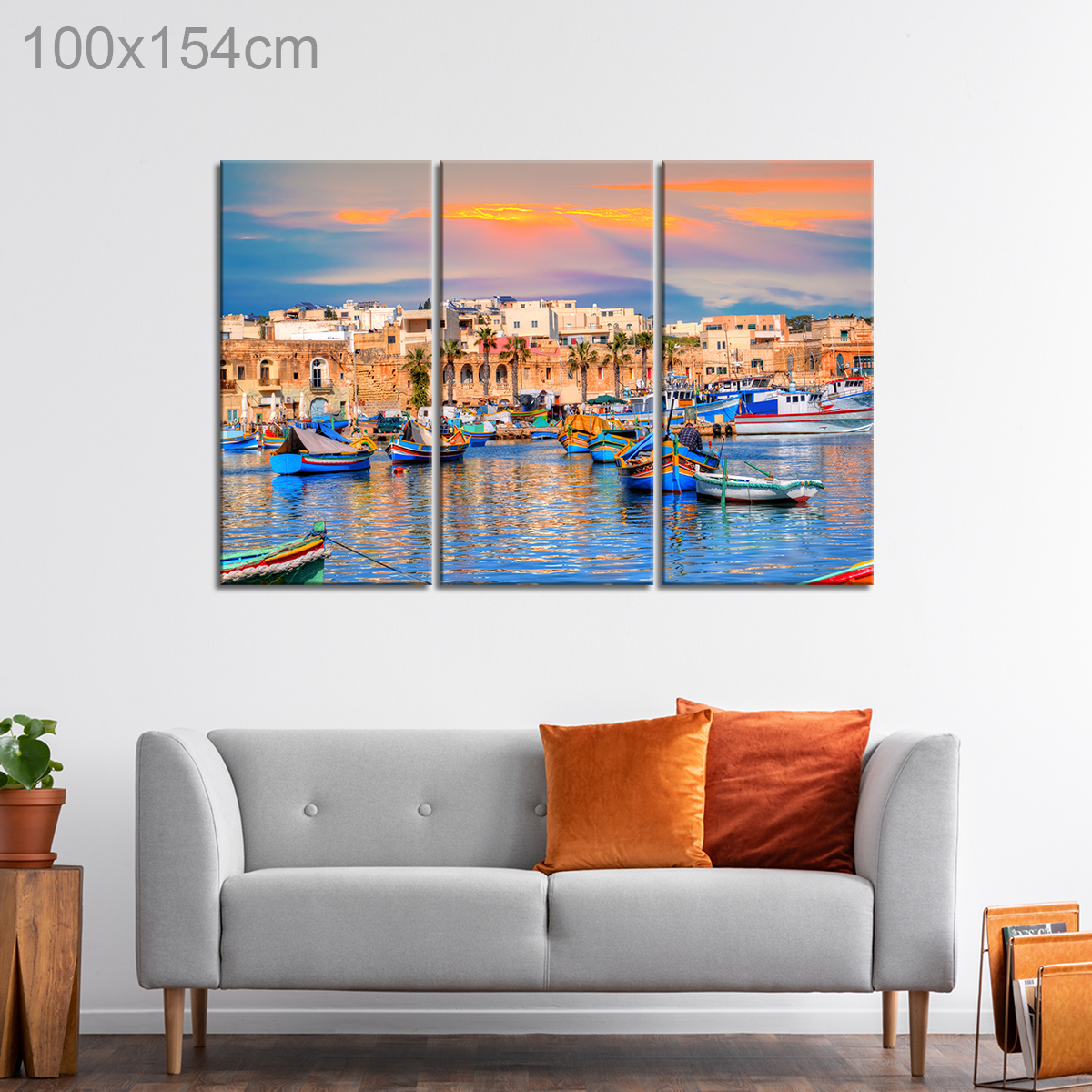 Harbor of Marsaxlokk, Malta