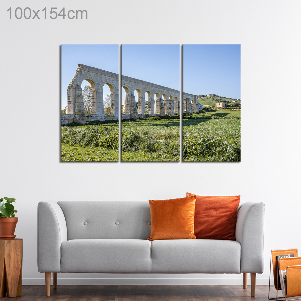 Aqueduct in Fields of Victoria, Gozo