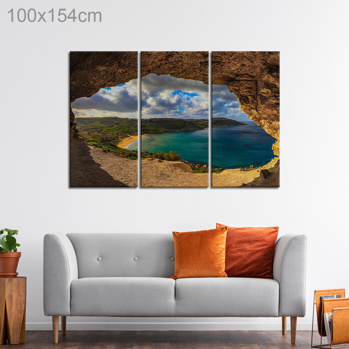 View of Ramla L-Hamra Bay, Gozo