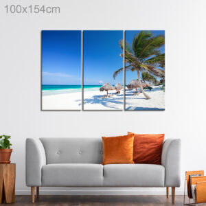 A Beach in Tulum, Mexico