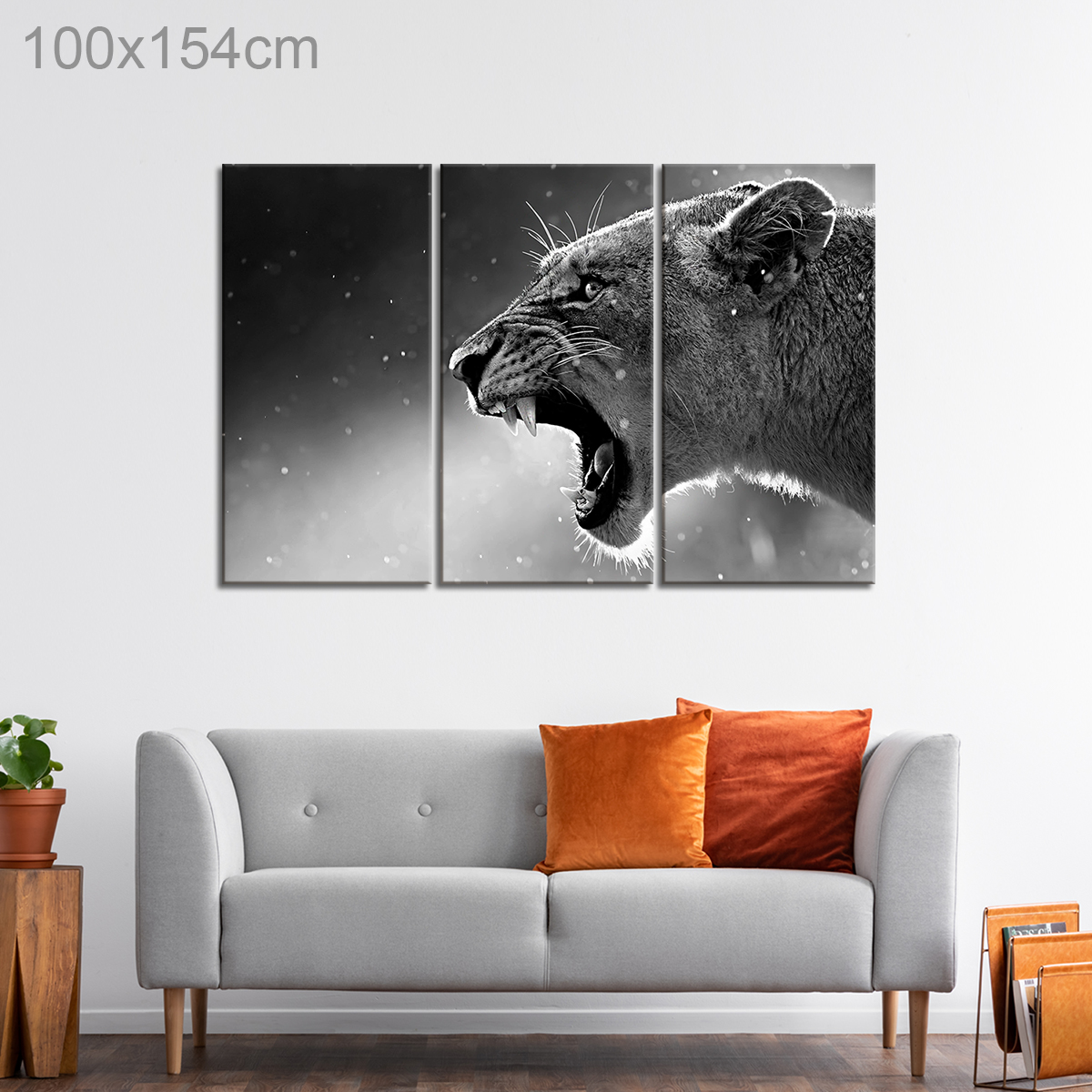 Lioness Roaring
