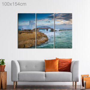 Breakwater Bridge in Valletta, Malta