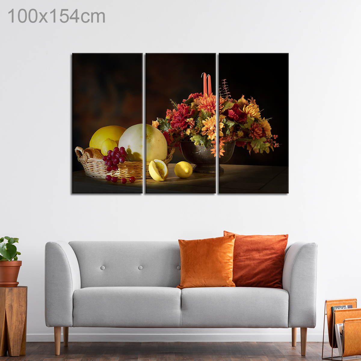 Autumn Themed Fruit Arrangement