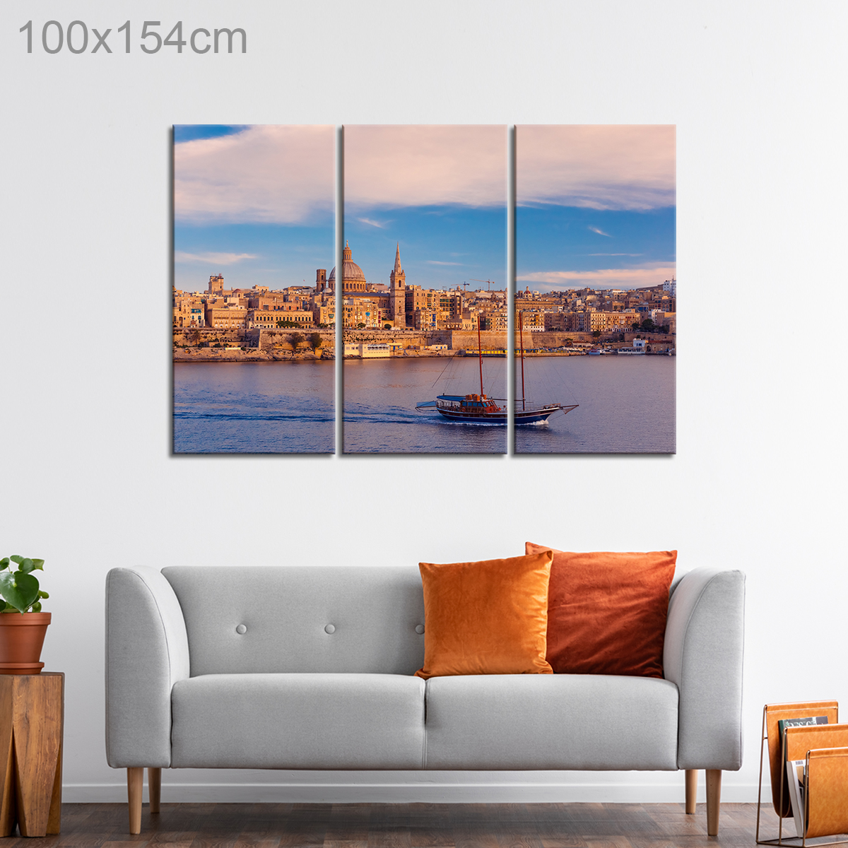 Valletta Skyline at Sunset, Malta