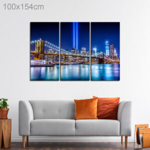 Lit Up City and Night