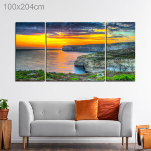 Edge of Malta at Sunset