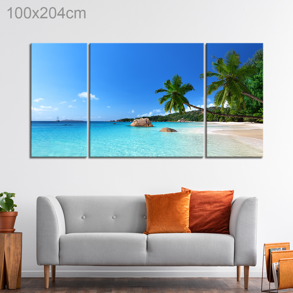 Anse Lazio Beach on Praslin Island, Seychelles