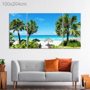 White Sandy Beach in the Caribbean