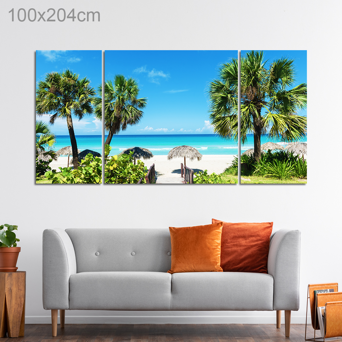 White Sandy Beach in the Caribbean