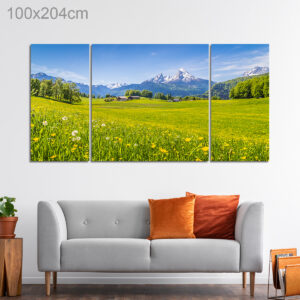 Landscape in the Alps