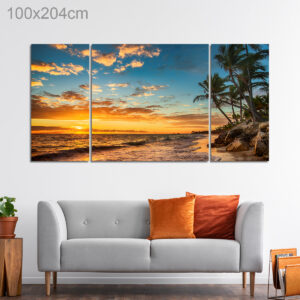 Sunset at a Tropical Beach