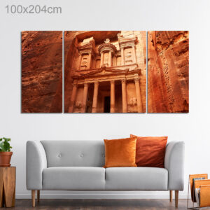 Ancient City of Al Khazneh in Petra, Jordan