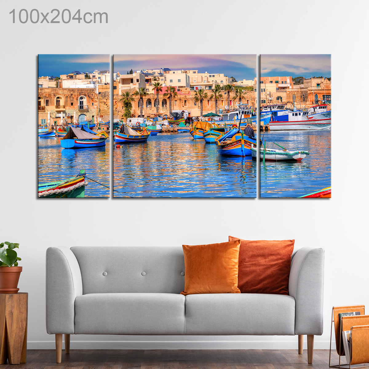 Harbor of Marsaxlokk, Malta