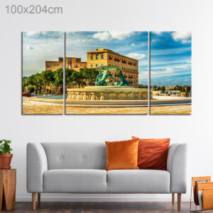 Triton of Fountain of Valletta, Malta