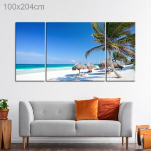 A Beach in Tulum, Mexico