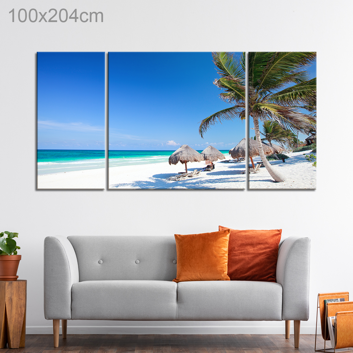 A Beach in Tulum, Mexico