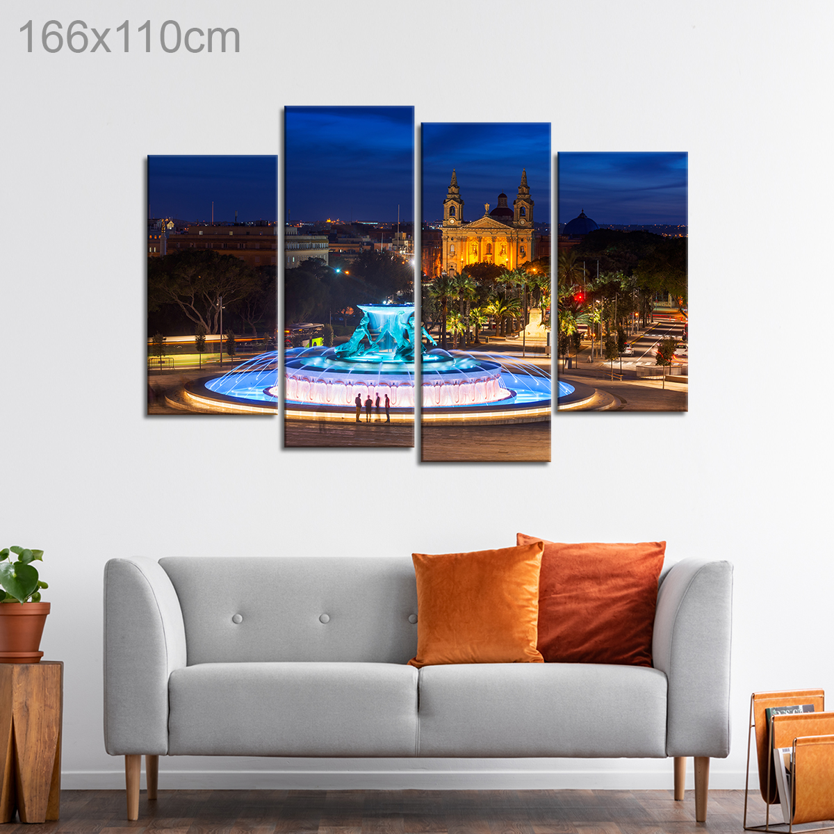 Triton Fountain of Valletta, Malta