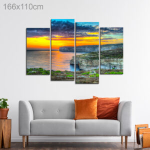 Edge of Malta at Sunset