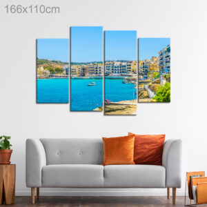 Seaside of Marsalforn, Gozo