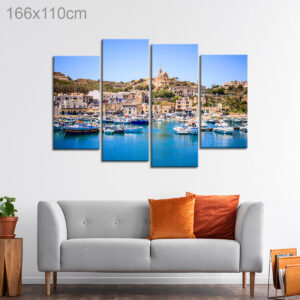 View of Mgarr Harbor