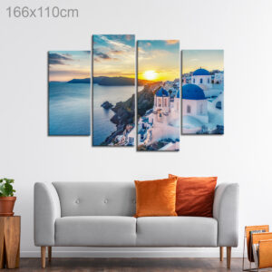 Oia Village on Santorini Island, Greece