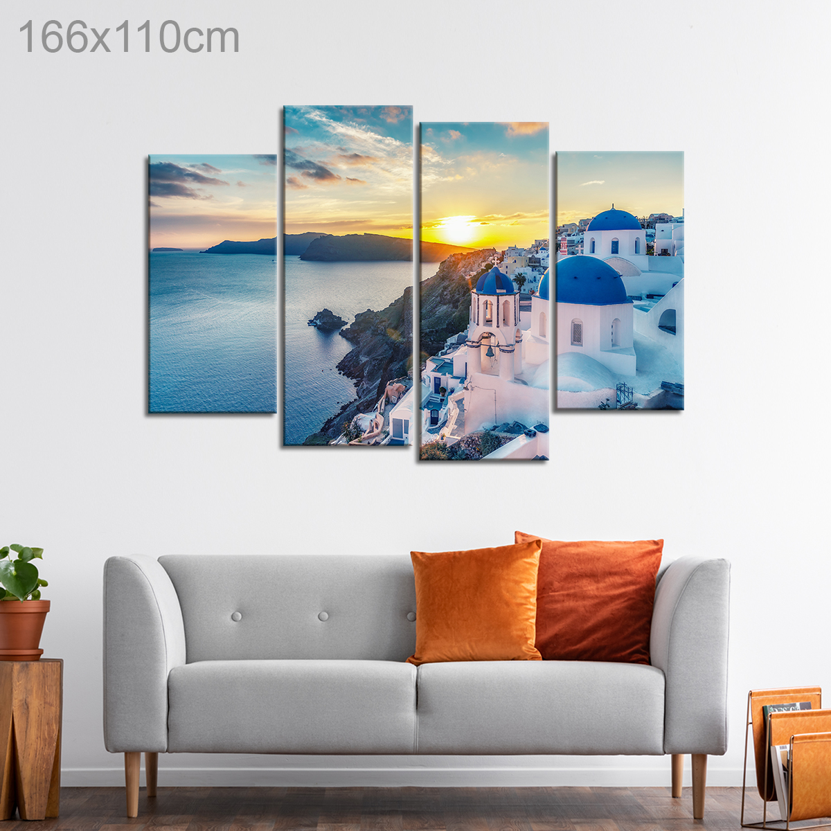 Oia Village on Santorini Island, Greece