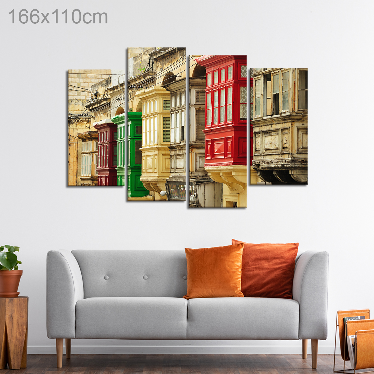 Balconies in Valletta