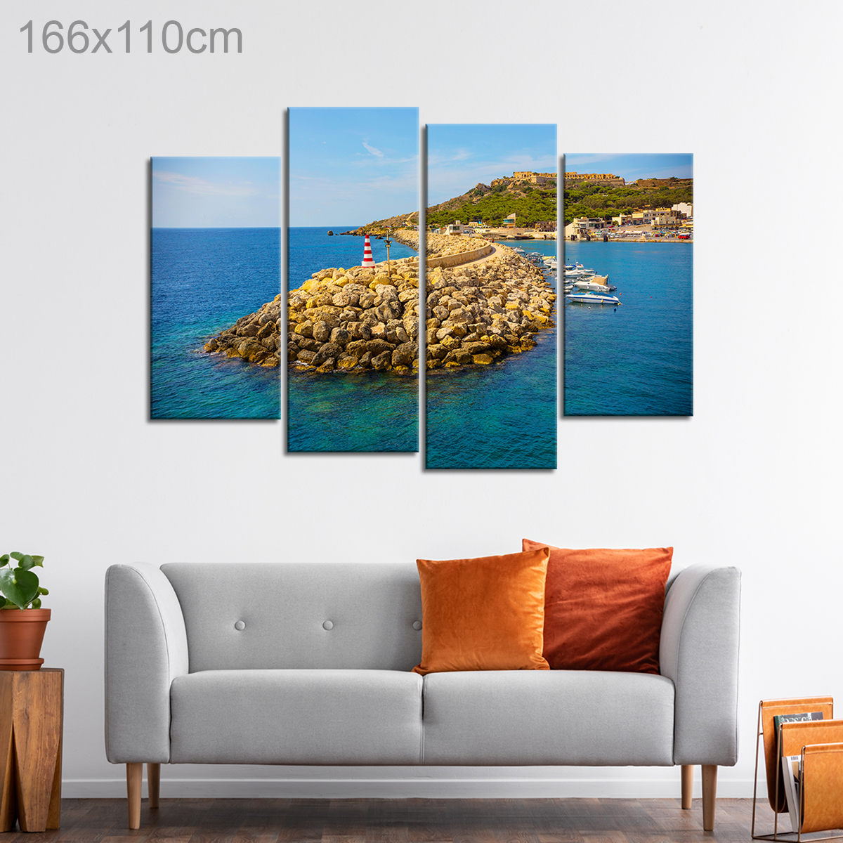 Entrance of Mgarr Harbor, Gozo