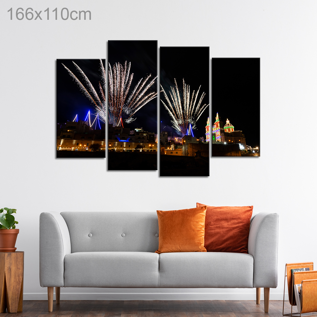 Parish Church During Feast of The Nativity of Our Lady, Malta