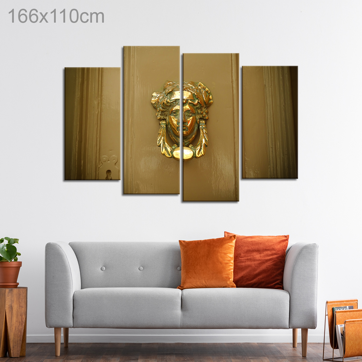 Vintage Door Knocker of Maltese Door