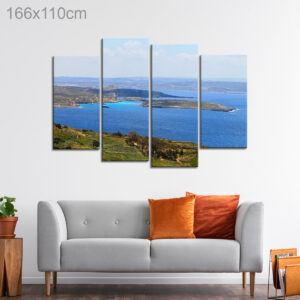 View of Comino Island and Malta in Gozo