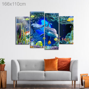 Tropical Coral Reef Illustration