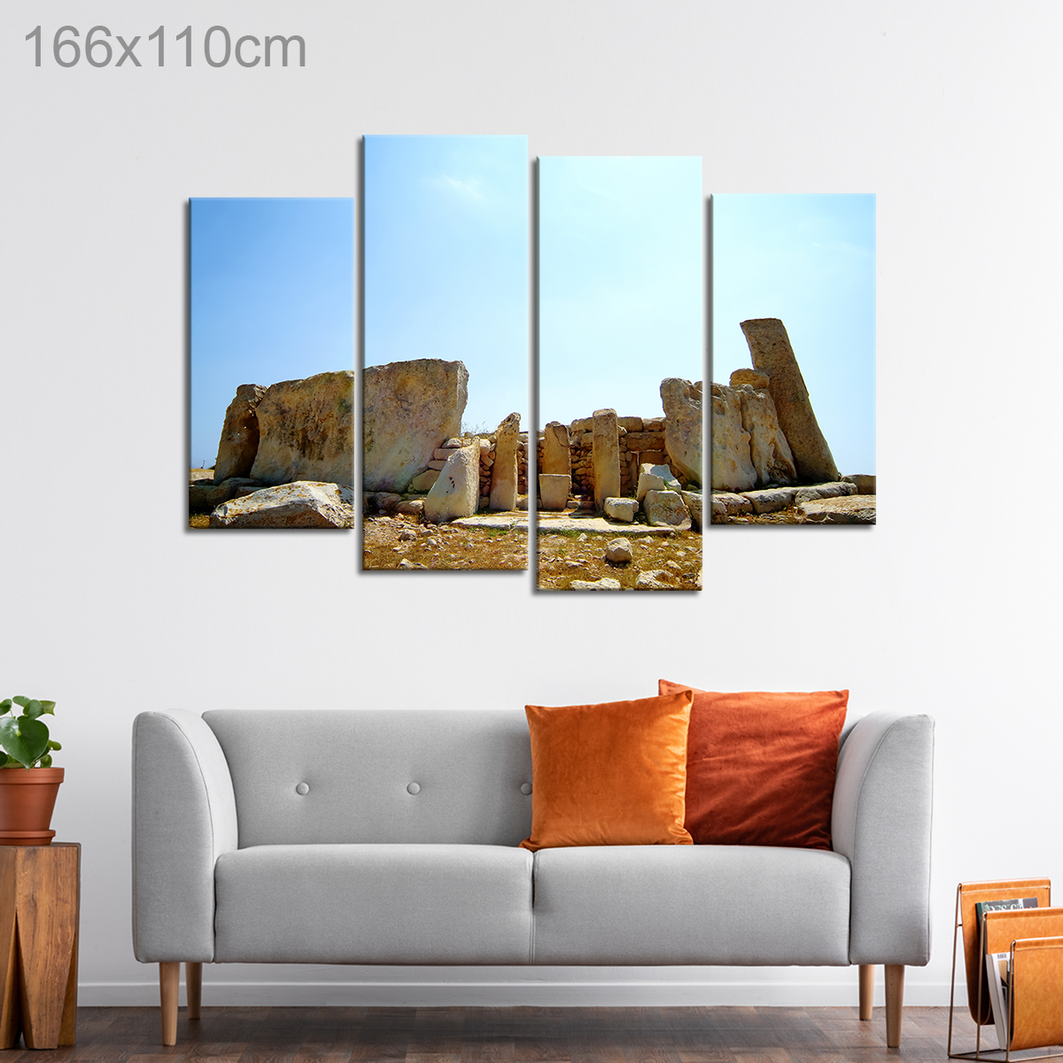 Prehistoric Megalithic Temples at Qrendi, Malta