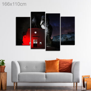 Valley at Night in Mosta, Malta