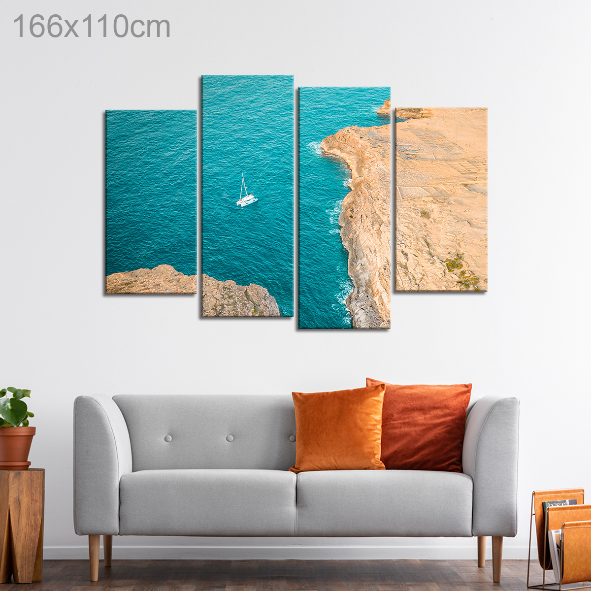 Wied Il-Ghasri Aerial View