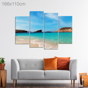 View of Blue Lagoon, Comino