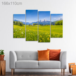 Landscape in the Alps