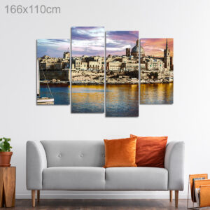 Valletta Skyline at Sunset