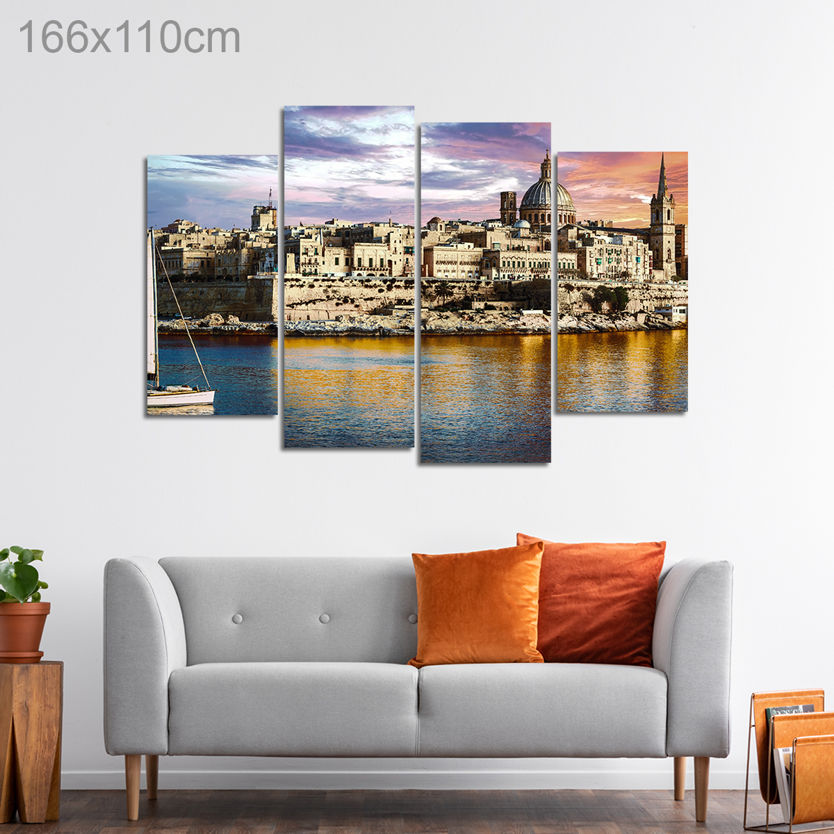 Valletta Skyline at Sunset