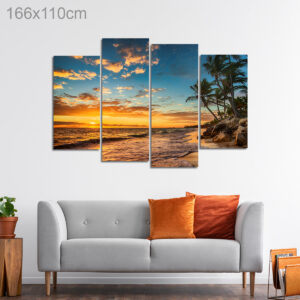 Sunset at a Tropical Beach