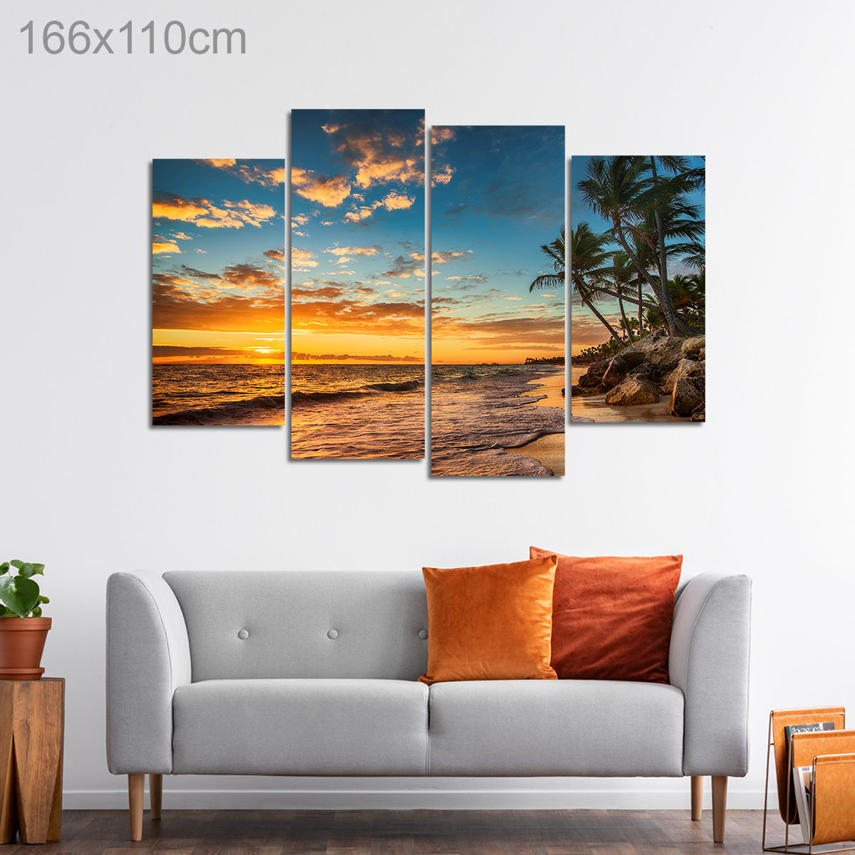 Sunset at a Tropical Beach