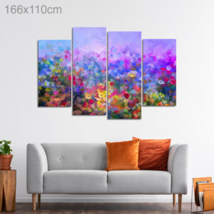 Flowery Field Oil Painting