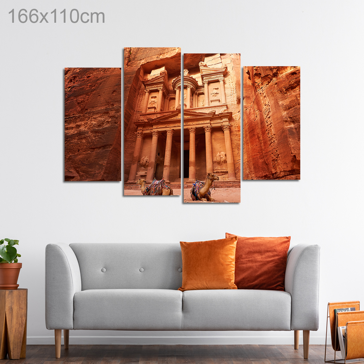 Ancient City of Al Khazneh in Petra, Jordan