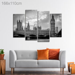 Big Ben and Houses of Parliament in London, UK