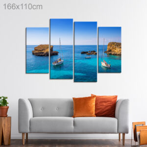 Sailing Boats in Comino Island