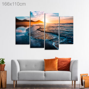 Sunset over Volcanic Hills